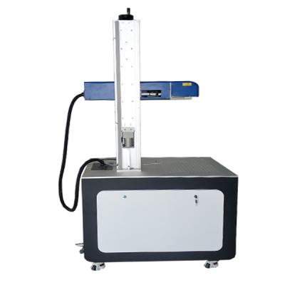 China Dynamic Laser Marking 3D 3D Fiber Laser Marking Machine For Black Deep Marking On Fine Metal Laser for sale