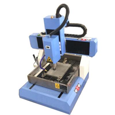 China Adversting Metal Carving Mini CNC Router Metal Plate Engraving Machine for sale