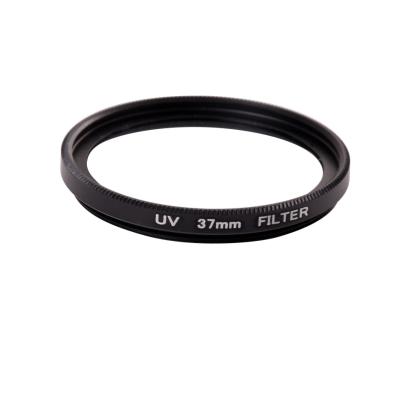 China Optical Glass +Aluminum Alloys 37mm Ultraviolet UV Filter Lens Protector Thin Universal for sale