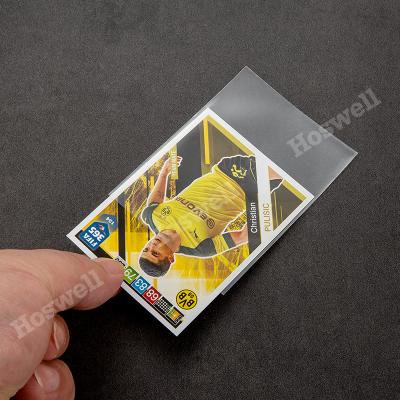 China Cheap Trading Card Penny Clear Card Sleeves Board Game Card Sleeves Standard Size 66x91mm Trading Cards Page Protector For MTG YGO Baseball for sale