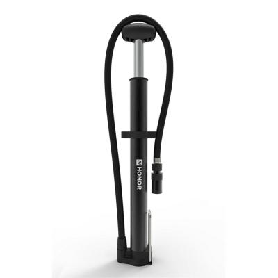 China Aluminum / Alloy Top Selling Bicycle Floor Tire Pump Stainless Steel High Pressure Bicycle Pump for sale