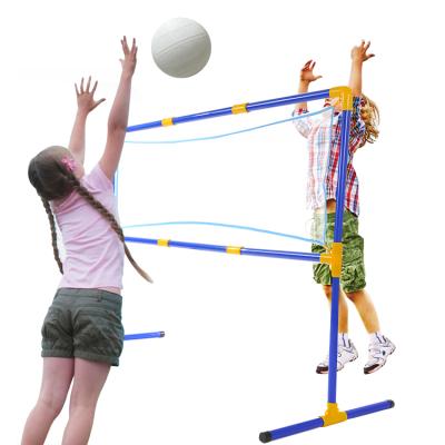 China Children's educational toys five in one set multiplayer outdoor game flying disc volleyball tennis scoop badminton sports game combo for sale