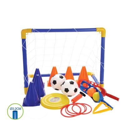 China PVC Kids 5 in 1 Outdoor Game Series Combo Playset Having Fun Toy for Kids for sale