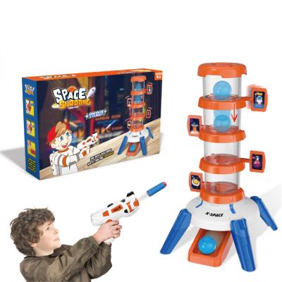 China Fashionable Classic Design Clear Out Shooting Game With Plastic Soft Bullet Toy Guns For Boys for sale