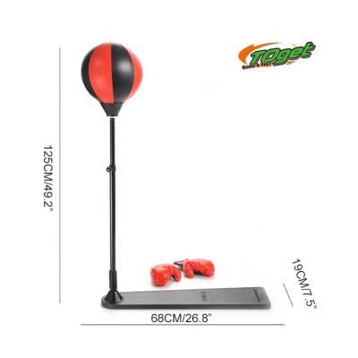 China PU Kids Boxing Indoor Outdoor Sport Toy Punching Ball Workout Set Rack Equipment for sale