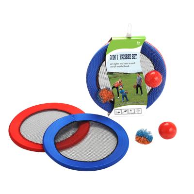 China Top 2021 eco-friendly material selling 2 in 1 outdoor sport game jumping ball and racket funny toys for kids for sale