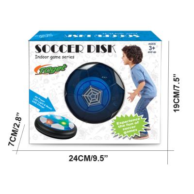 China Eco-friendly Material Electric Football Floating Disc With LED Light And Music USB Charging Include Charging Line Electric Toy for sale