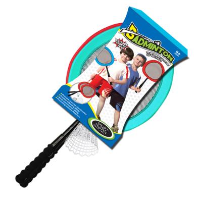 China Eco-friendly material hot sale big size outdoor racket with badminton sports game racket badminton for kids for sale