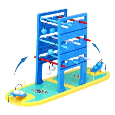 China Interactive PS Family Table Board Games Ejection Ladder Ball Shooting Game For Kids for sale