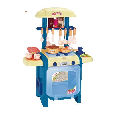 China Fashionable happy play room with manual water-tap light and music kitchen cooking toys for boy for sale