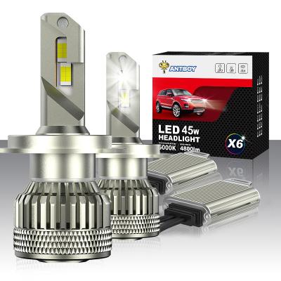 China 95% New Car LED Headlight 2020 Auto Headlight 80W 12000LM LED Lighting System H4 Bulb for sale