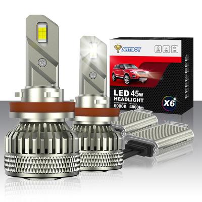 China 95% Cars Best Selling LED Headlight Bulb H11 LED Headlight Bulb H4 Auto Lighting System 2021 Car LED Bulb for sale