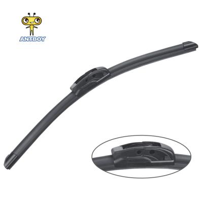 China Soft Flat Car Accessories ABS U Car Windshield Wiper Blade Universal Wiper Blades Hook Auto Auto Parts for sale