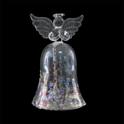 China Large Christmas Angel Ornaments For Shopping Center Glass Christmas Tree Decoration for sale