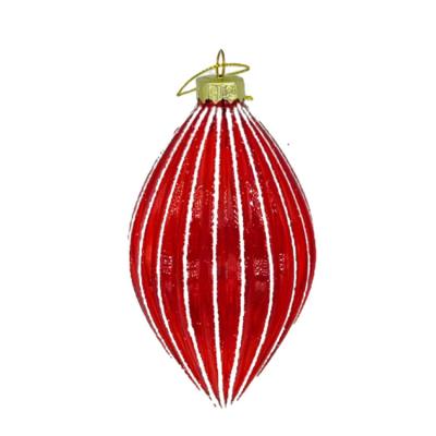 China Wholesale Customized Commercial Glass Christmas Decorations Bauble Christmas Ornament Ball for sale