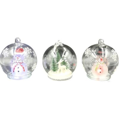 China Shatterproof Glass Christmas Ornaments Luces Navidad Vintage Christmas Decoration for sale