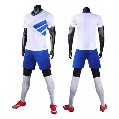 China Sets Sports Short Sleeve Suit Men's Soccer Suit Men's Adult Children Student Football Shirt Logo Printing for sale