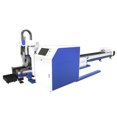 China 2000W Water Cooled Tube Laser Cutting Machine for sale