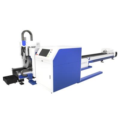 China Good Quality 2000W Various Precision Tube Laser Metal Pipe Water Cooled Automatic Cutting Machine Various High loading$unloading for sale