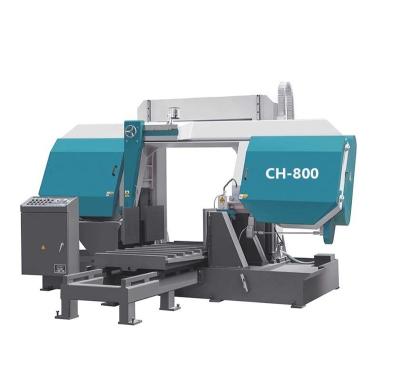 China Building Material CH-800 Stores Quality Assurance In Stock 800mm Semi-automatic Metal Strip Cutting Saw Machine for sale