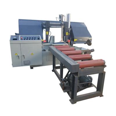 China Building Material Stores CH-500 Quality Assurance Classic Design 500mm Semi-automatic Metal Band Saw Cutting Machine for sale