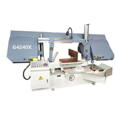 China Building Material Shops G4240X Low Price New Type 400mm 45 Degree Angle Band Saw Cutting Machine for sale