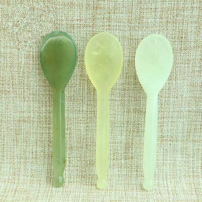 China Hot Selling Xiuyan Green Jade Gua Sha Scraping Face Jade Gua Sha Board Eye Massage Tools Jade Gua Sha Stone for sale