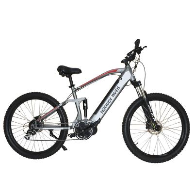 China Factory supply multifunctional 24/27.5 inch double speed disc brake folding mountain bike electric bicycle for sale