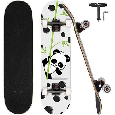 China Adult Manufacture Cheap Wood Custom Design Print Complete Skateboard For Adults for sale