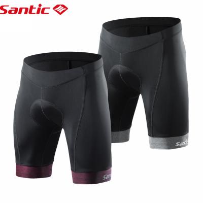 China Santic Shorts Antibacterial Cycling Trick Shorts Shockproof 4D Pad for sale