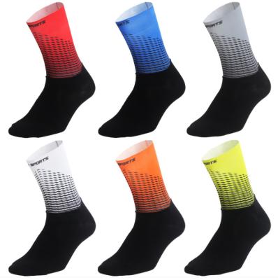 China Breathable santic custom recycle socks for sale