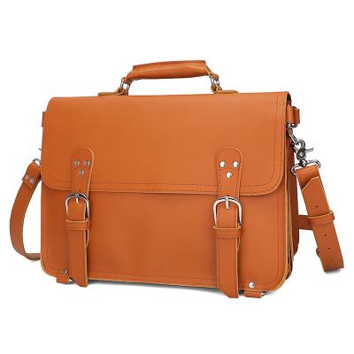 China Fashion genuine factory outlet retro men's travel bag briefcase business travel daily use simple style large luggage bag shoulder bag for sale