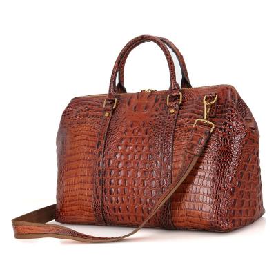 China PORTABLE J.M.D Latest Leather Long Shoulder Handbags Ladies Bags Handbags Men Leather Travel Bags Crocodile Pattern Wholesale for sale