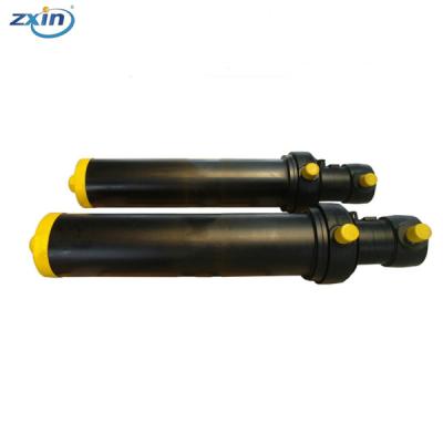 China Steel Single Acting 4/5 Step Lifting Tipper Truck Telescopic Hydraulic Cylinder for sale