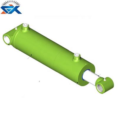 China Mechanica Double Acting Cross Tube Welded Cylinder 1-1/2