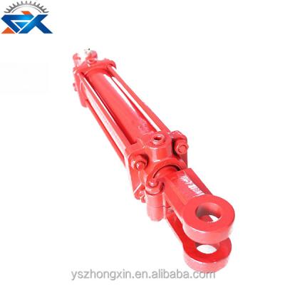 China Double Steel Acting Telescopic Hydraulic Cylinder For Garbage Truck for sale