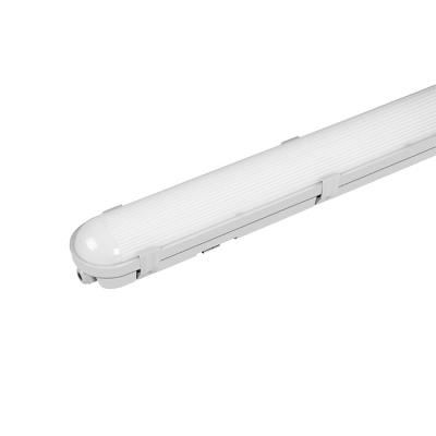 China Mordern 1200mm Opal High Quality CRI Tunnel Triproof Light IP65 3000k-6500k 120-277V 80 (Ra>) for sale