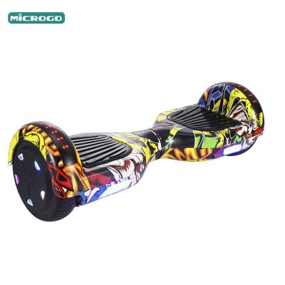 China MICROGO Bluetooth 6.5 Wheel Adult Hover Board Black Flight Two Hoverboard Self Balance Electric Scooter Scoot For Kids Adults 6.5inch for sale