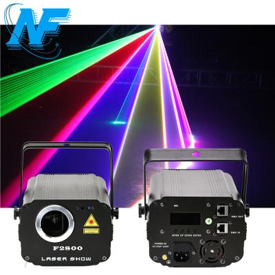 China Newest Ktv/disco/dj/club/bar/party/ballroom show projector 1w 2w RGB mini animation disco projector DJ 3d laser light 3d laser projector for sale