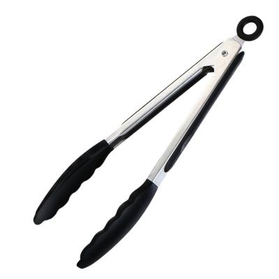 China Sustainable SSGP Stainless Steel Food Tongs Kitchen Accessories Cooking Tongs Silicone Tongs for sale