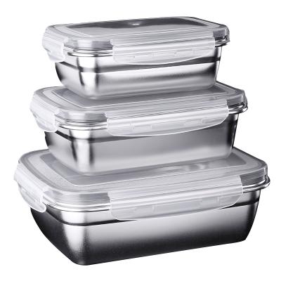 China Freshness Preservation SSGP Tiffin Box Lunch Potluck Dry Storage Case Stackable Plastic Hot Fast Food Container for sale