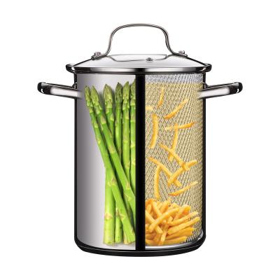 China Viable Stock Cookware Pots Utensils 16Cm Hand Stock Stock Cooking Deep Fryer Pot Cooking for sale