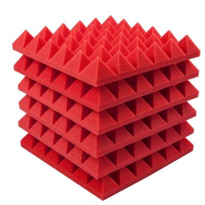 China Modern Acoustic PU Foam Panels Polyurethane Foam Panel Sound Absorbent Wedge Decorative Panel for sale