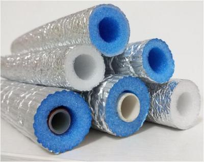 China Eco-friendly Insulation PE Foam Insulation Material Aluminum Pipe For Air Conditioning And Refrigeration for sale