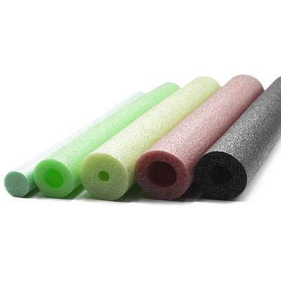 China Dark Gray Polyethylene Foam Pipe Insulation Polyethylene Foam Pipe High Density Narrow PE Cell Polyethylene Foam Pipe for sale