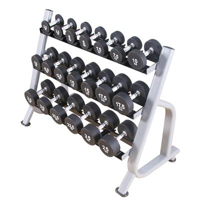 China Modern Rise Dumbbell Rack Commercial Weightlifting Equipment for sale