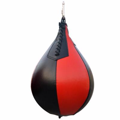 China Practical And Durable Pear Shape Faux Leather Boxing Speed ​​Ball Swivel Punch Bag for sale