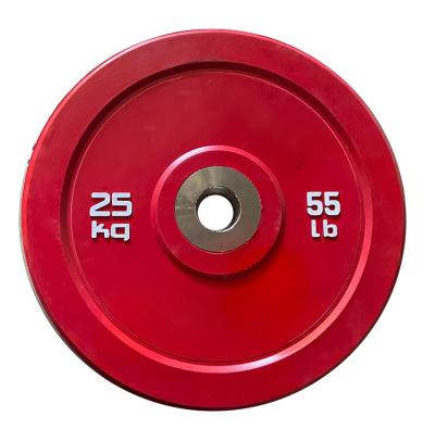 China Home\Gym\Colorful Commercial Weight Coverd Rubber Barbell Sports Performance Plates Barbell for sale