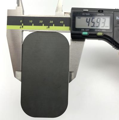 China Industrial Square TX End Magnet Ferrite Magnetic Sheet KS83*46*1.0mm for Two-Coil Wireless Charging Module for sale