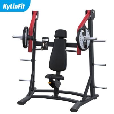 China Eco-Friendly Gym Equipment Professional Fitness Building Body Kylinfit ISO-Side Super Incline Press Bench for sale